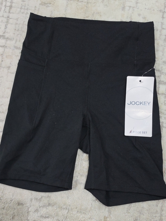Jockey Pants - Jockey Black High-Rise Bike Shorts